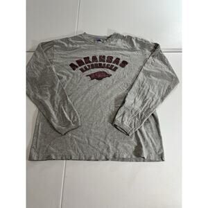 Arkansas Razorbacks NCAA Football Long Sleeve Size Large